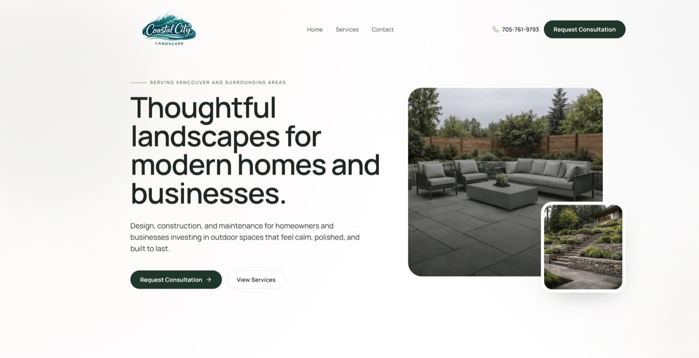 Coastal City Landscape